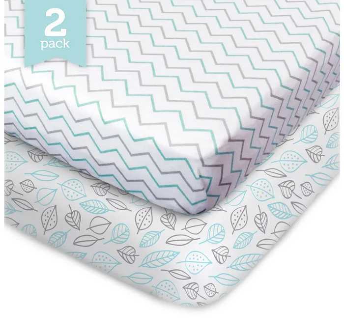 2 pack crib sheets