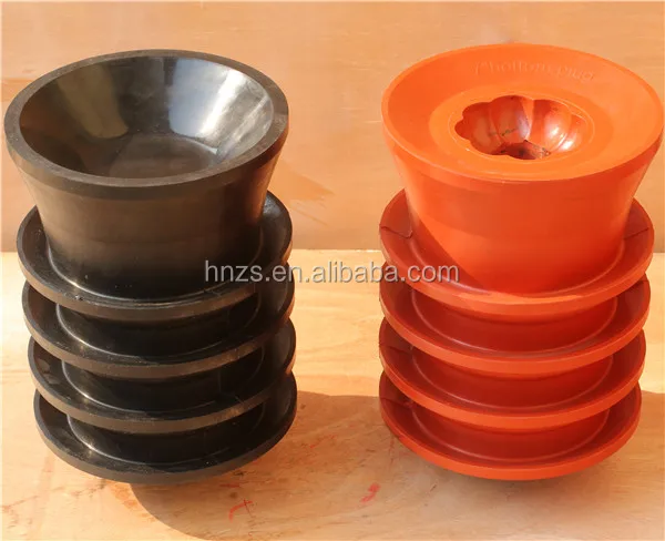 Factory supply cementing rubber plug displacemen plug and top plug