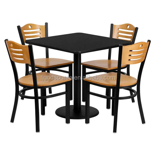 Factory Price Restaurant Tables and Chair Sets