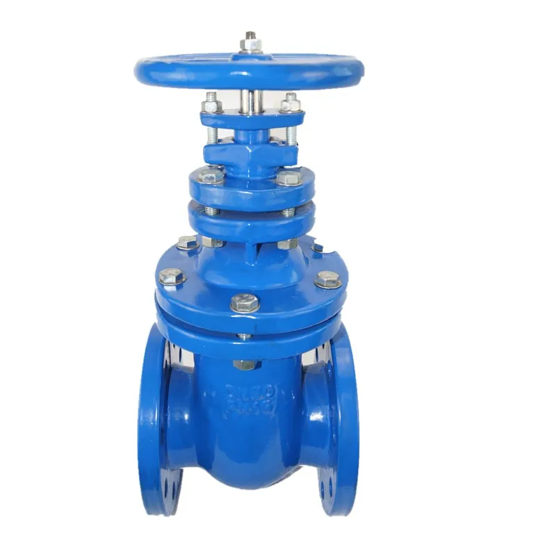 High Quality DN150 Non-Rising Stem Resilient Seated ANSI Manual Water Gate Valve Limit Switch ISO9001 Certified Low Temperature
