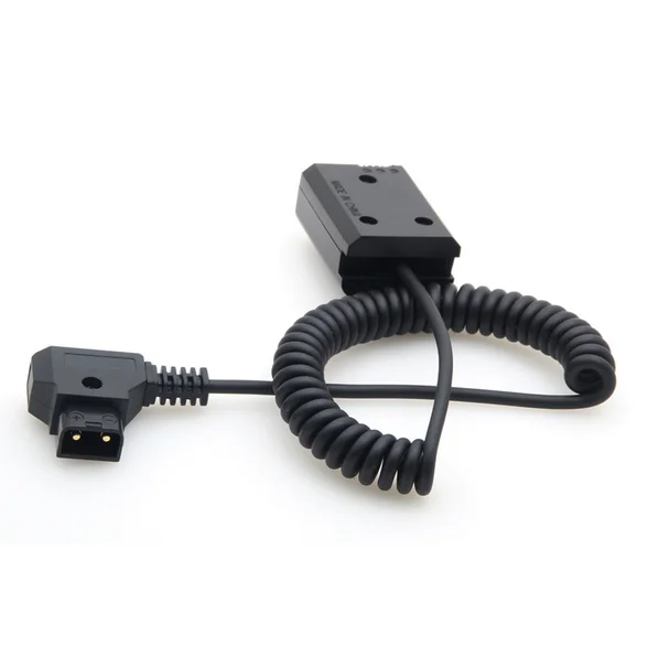 V-образное крепление D-Tap для NP-FW50 Переходник постоянного тока мощность аккумуляторная батарея адаптер спиральный кабель для a7 a7ii a7s a7r a7sii a7rii