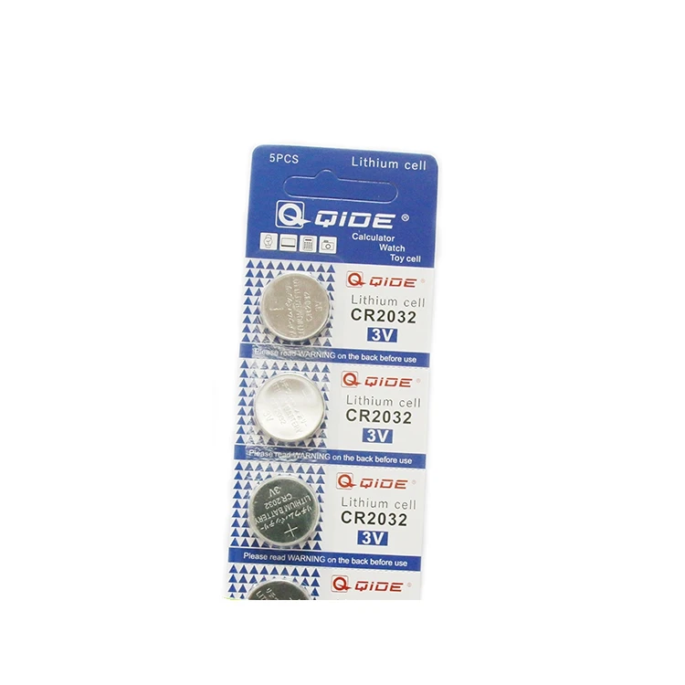 3V Button Cell 5Pack CR2032 Lithium Battery for Scales Calculator Remote Watch