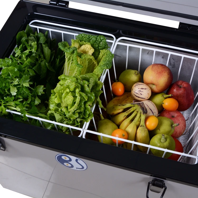 Mini Freezer Rv 80L 12V 24V DC Car Fridge Freezer - Portable & Efficient