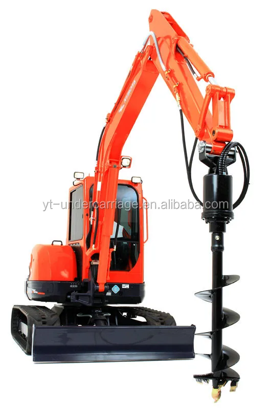 Hydraulic Auger for Mini Excavator Takeuchi TB016 TB035 TB070