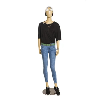 Fashion Nude Female Full Body Mannequin Abstract Egg Head Lady Model