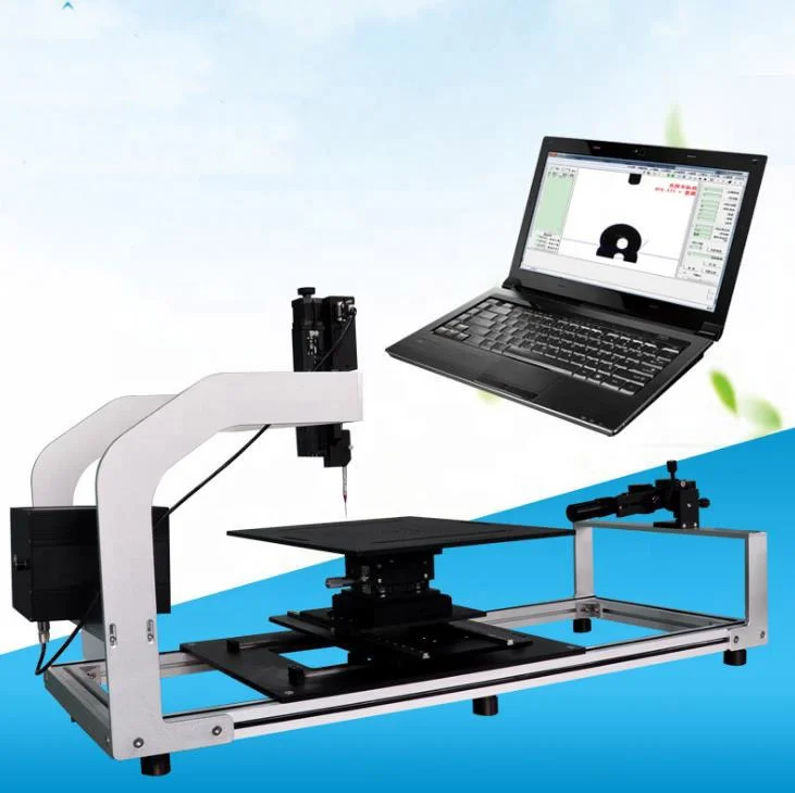 Groot platform Contacthoekanalysator - Contacthoekgoniometer - Precisie contacthoekmeetinstrument