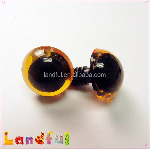 Black Round Safety Eyes Plastic Doll Eyes BE 20 Pairs 12mm 13mm 14mm 15mm  16mm 18mm 20mm 