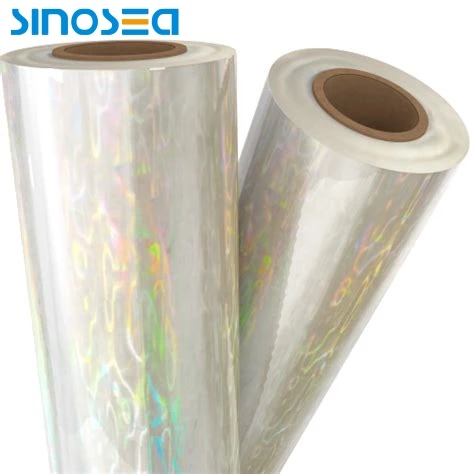 Holographic foil transparent Crystal point pattern stamping foil hot press  on paper or plastic transfer film