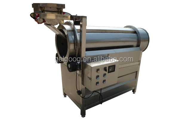 Snack Flavoring Line Drum Coating and Seasoning Machine for Snack Food