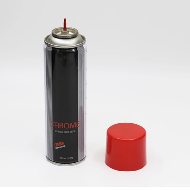 High Quality Factory 250ml Butane Lighter Gas