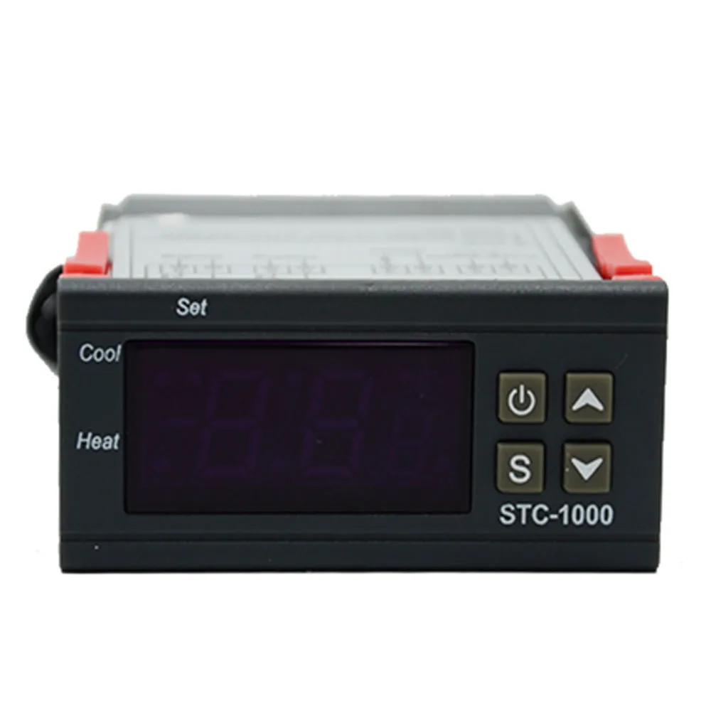 110 V Numérique Régulateur de température Thermostat Régulateur Capteur avec sonde 
