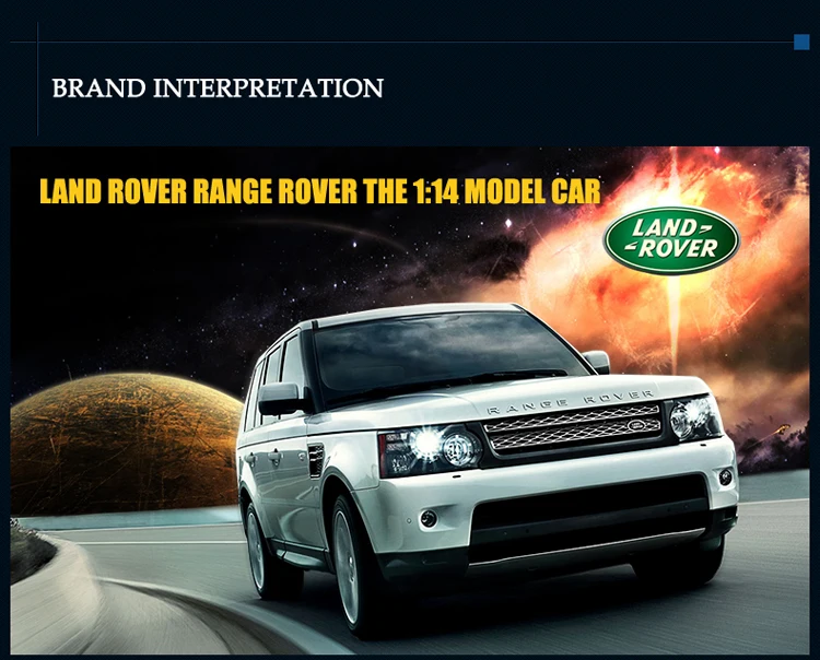 RSTAR Best Licensed Land Rover RC Vehicle Model with Remote Control for ...