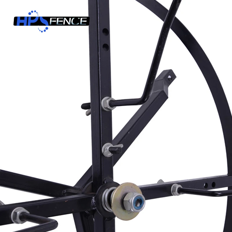 Strong Based Wire Spinner with Adjustable Brake for Electric Fence