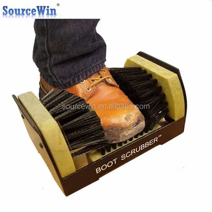 ARSUK Welly Bota Cepillo Raspador Limpiador de Barro Resistente Bota Zapato Jack 