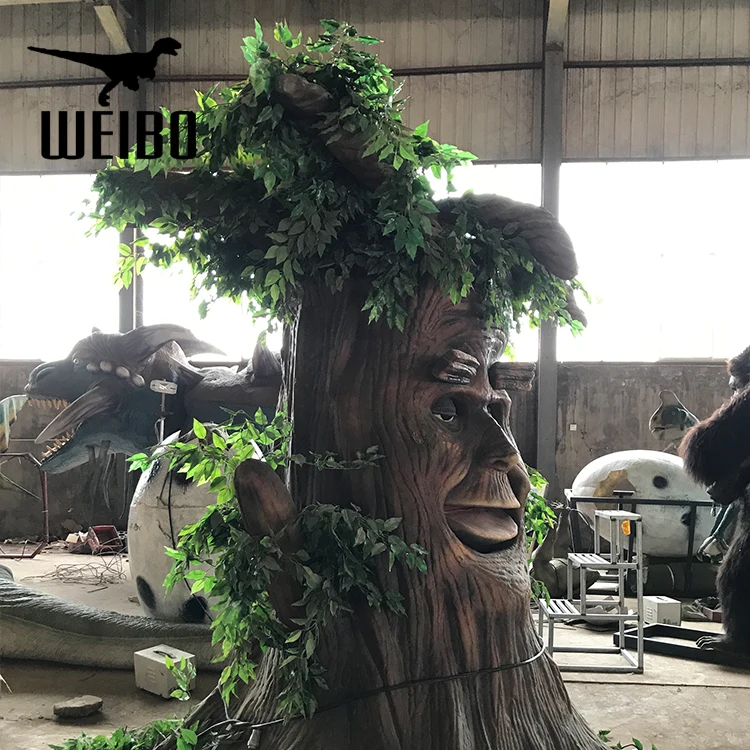 Theme Park Cartoon Style Talking Tree for Decoration