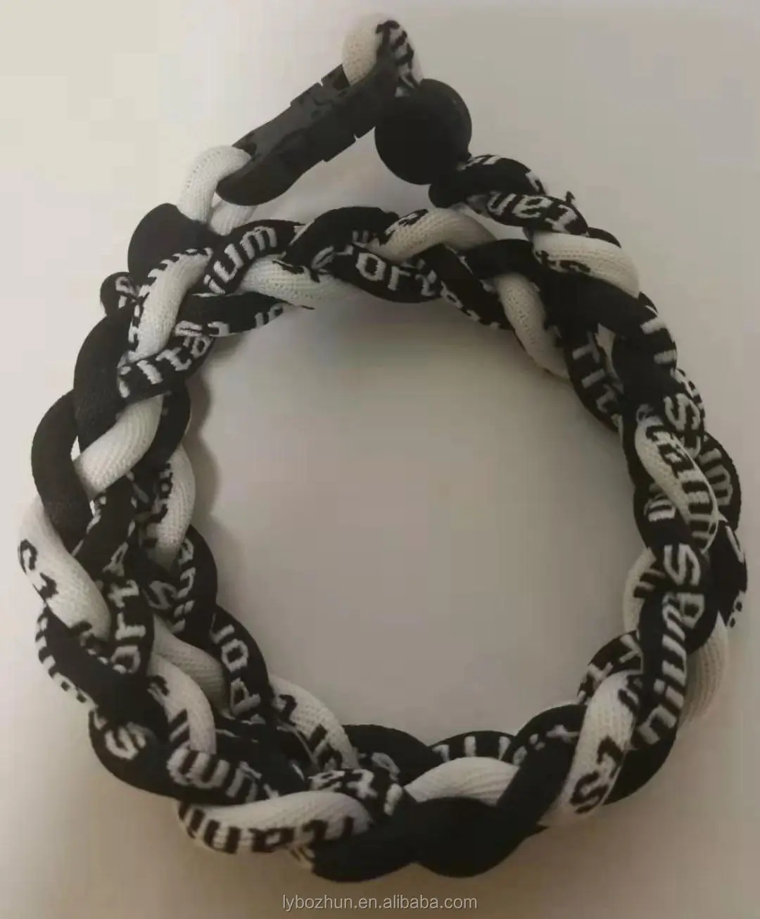 
Ожерелье из титановой плетеной веревки, ожерелье из 3 веревок «Торнадо» для спорта, футбола, бейсбола, торнадо Power Energy 