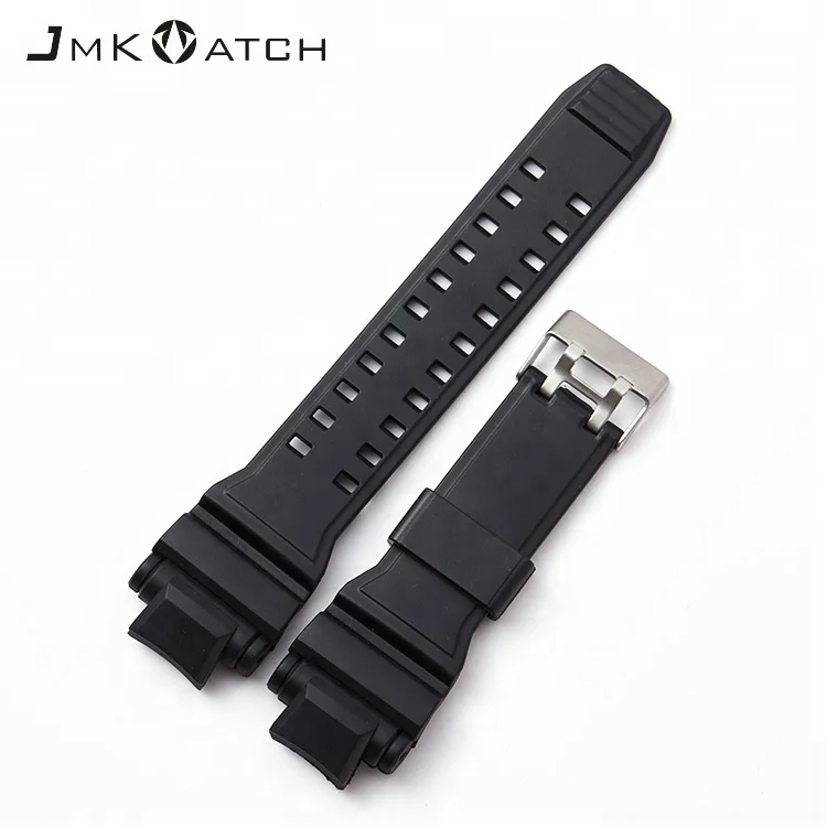 Silicone Rubber Replacement Wristband Black Watch Strap Men Watch Band For Casio Watch Buy Men Watchband Silicone Watch Strap Watch Strap Leather Product On Alibaba Com