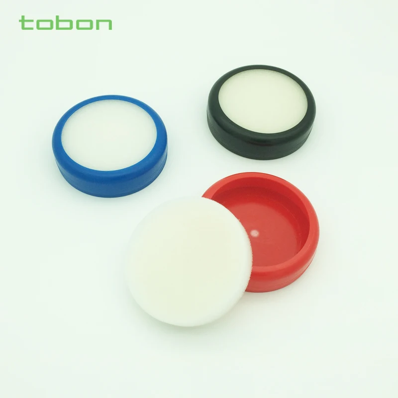 Desktop Plastic Moistener Cup Sponge Finger Money Damper