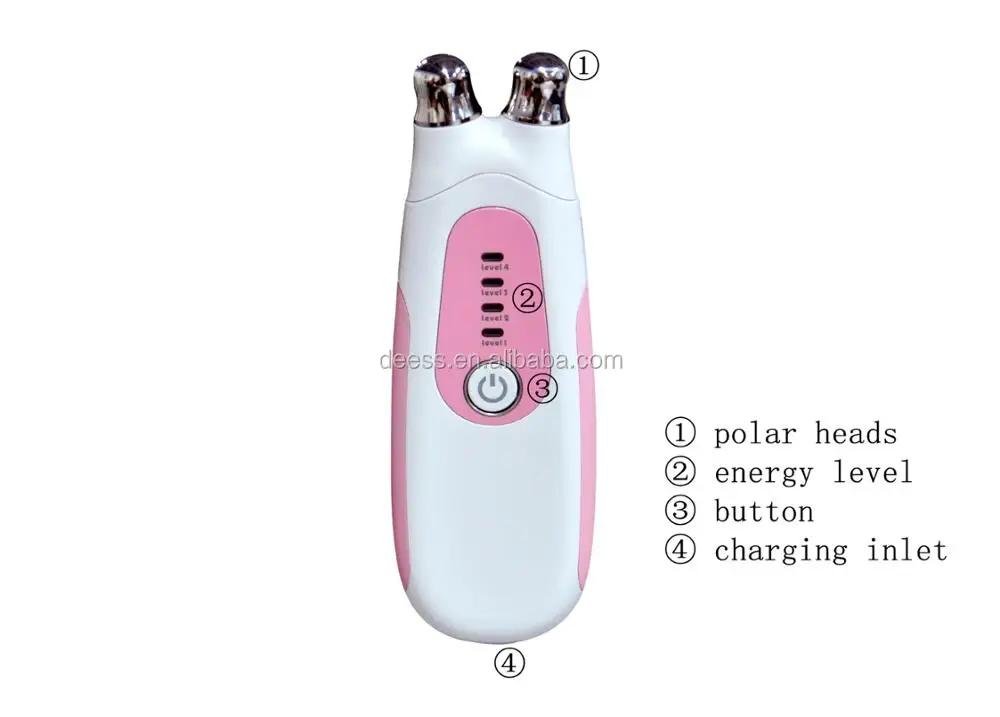 Home Use Beauty Device Microcurrent and Electroosmosis for Slim Face