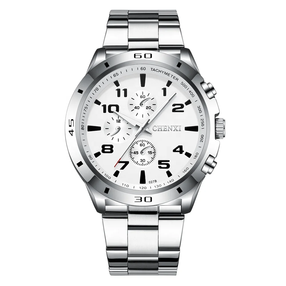OEM Small MOQ Free Shipping Customize Promotion Factory Directly Cheap Price Chronograph Watch Men Reloj Hombre