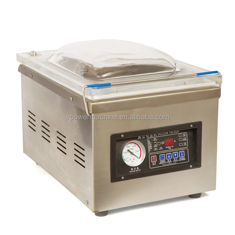 110V 370W Commercial Vacuum Packing Machine Vacuum Packer Sealing Sealer  Chamber