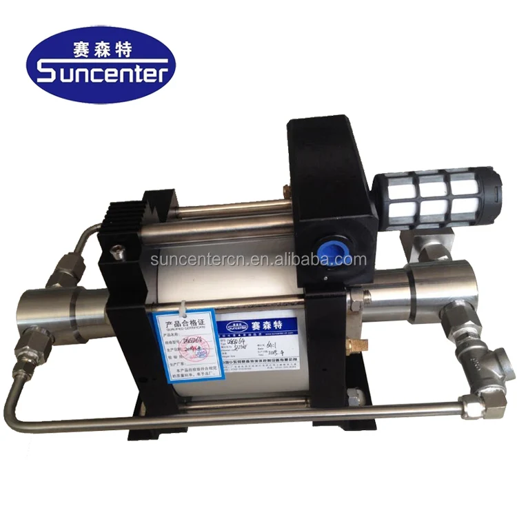 Suncenter compressed air driven portable water pressure booster pump