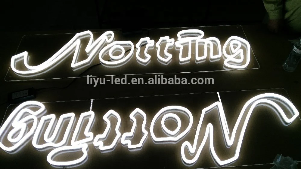 Creative Custom Led Flex Neon Lighting Clothing Store Sign of Factory From China
