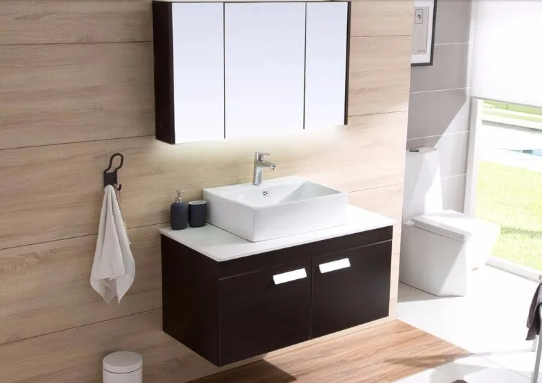 Китайский завод настенный шкаф для ванной комнаты с одной