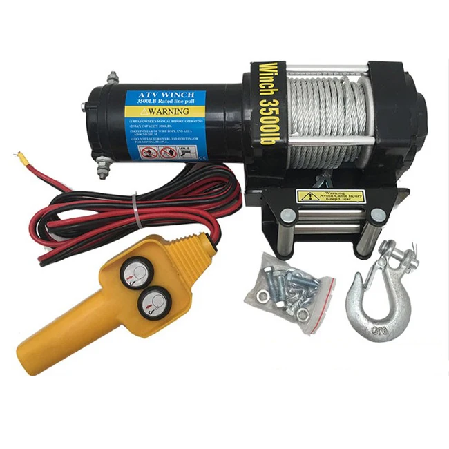 Dc Motor 12v 24v 8000lbs 9500lbs 12000lbs Car Electric Winch