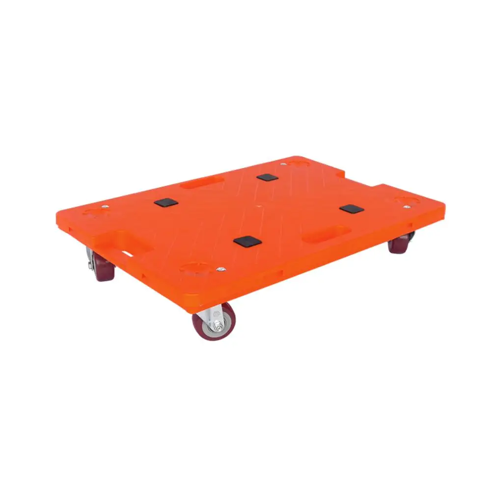 platform hand car repair tool moving delivery goods warehouse trolley cart crates with dollies