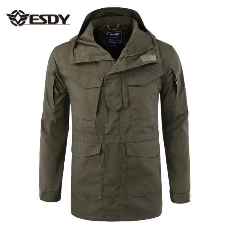 green combat jacket mens