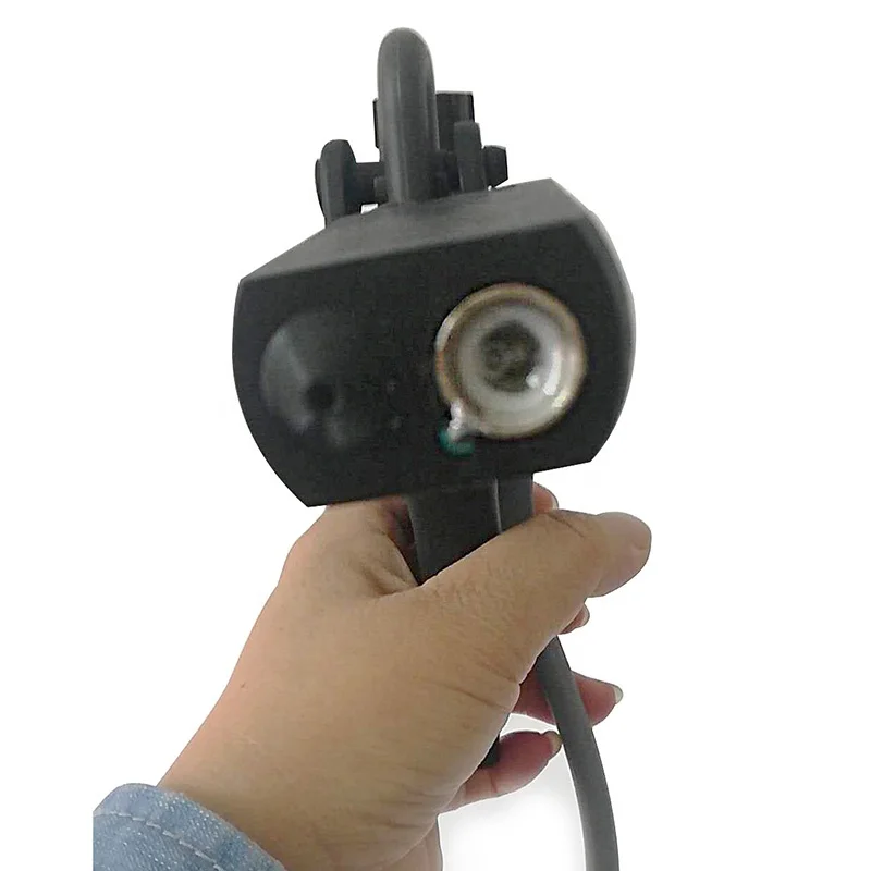 Hand-Ionenluftpistole – Hocheffizienter Statischer Eliminator Mit Staub-Leuchte & Alarm, 24 V DC, Inkl. Edelstahldüse Für Industrie & Werkstatt