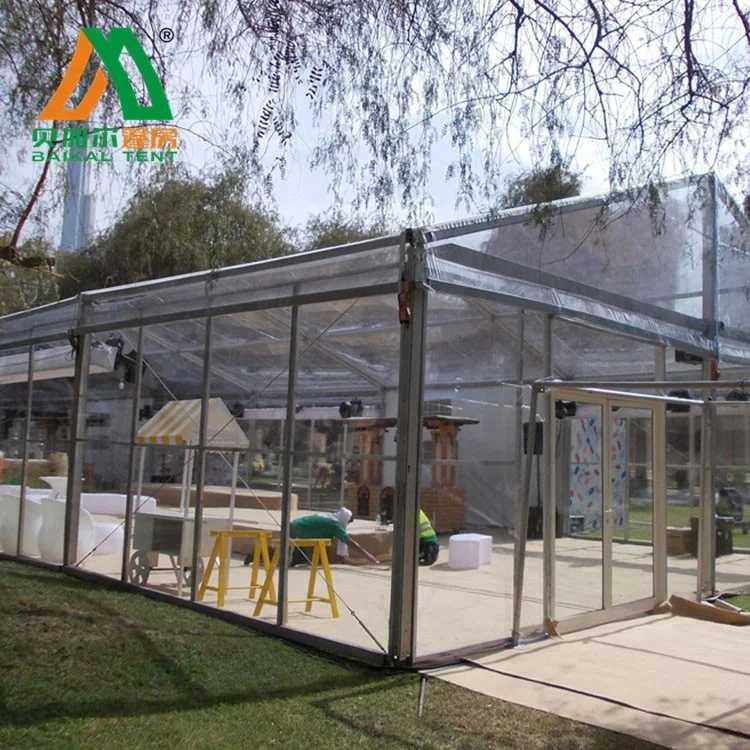 Large Outdoor Transparent Clear Span Party Tent Marquee Tente Wedding Party Tent for Activities