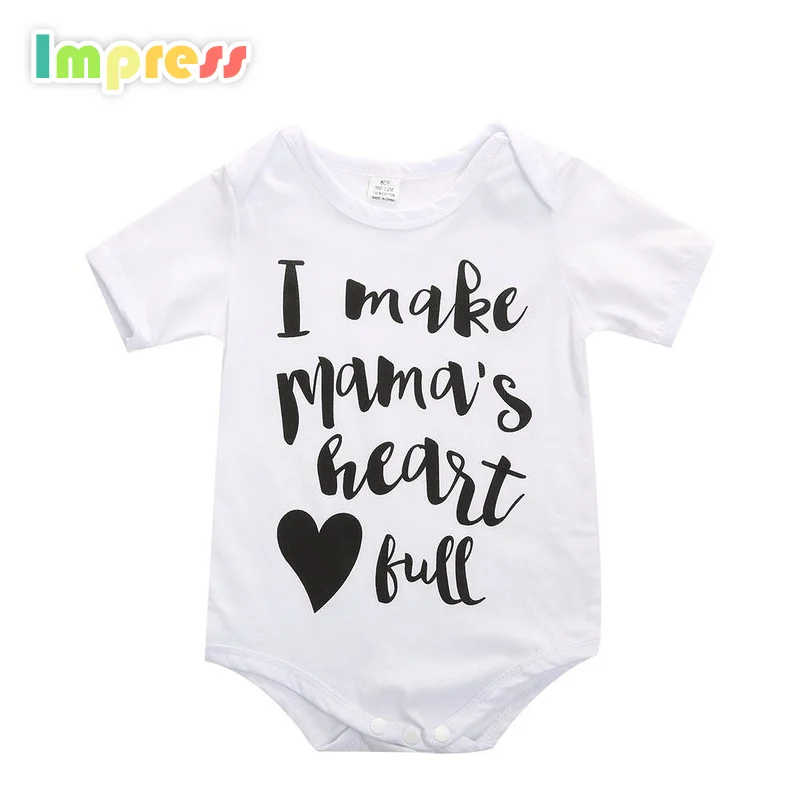 printed baby rompers