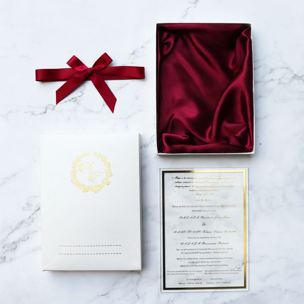 Wedding Card Box Personalized Wedding Card Box Fashion Transparent