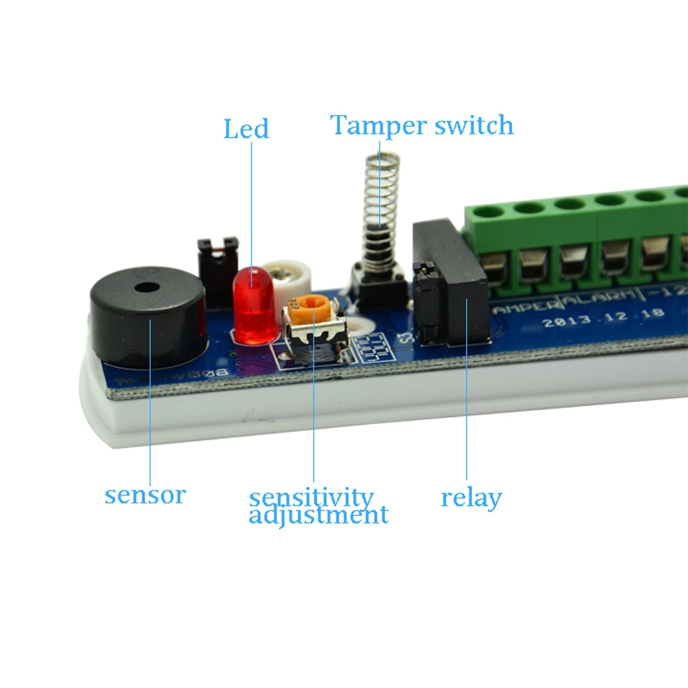 Wired Photoelectric Alarm Dual Beam Photoelectric Infrared Detector
