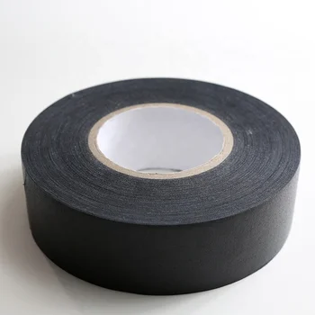 2" width vinyl masking waterproof industrial non reflective low gloss finish cotton cloth black pro gaff gaffers gaffer tape