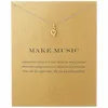 Gold with card