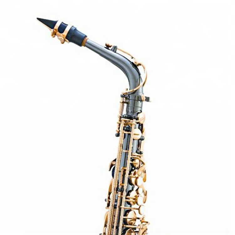 HOT Made in China Black Nickel Brass Body OEM Alto Saxophone