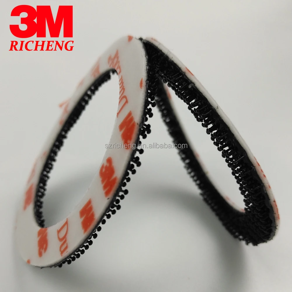 Самоклеящаяся лента 3M SJ3550 с двойным замком, 1 дюйм * 50 ярдов, с черной высечкой 250, любой размер, который вам нужен