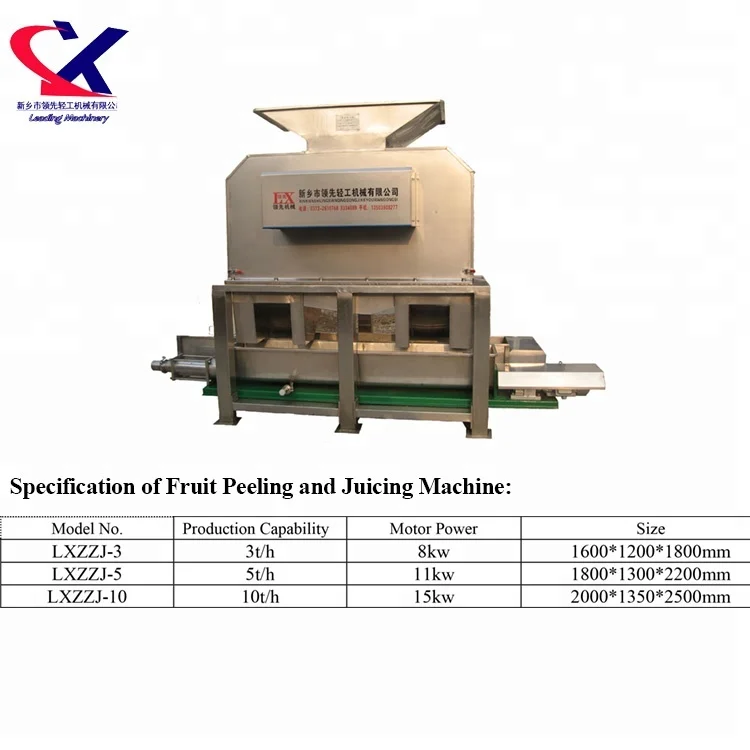 Advanced Juicer Production Line Processing Machine 3000KG/H Automatic Industrial Banana Juice Making Machine