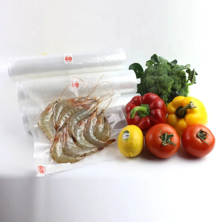 Frozen Food Nylon Vacuum Embossed Bagging Film Rolls