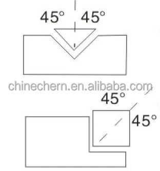 Станок для резки алюминиевого материала с двойным лезвием 45