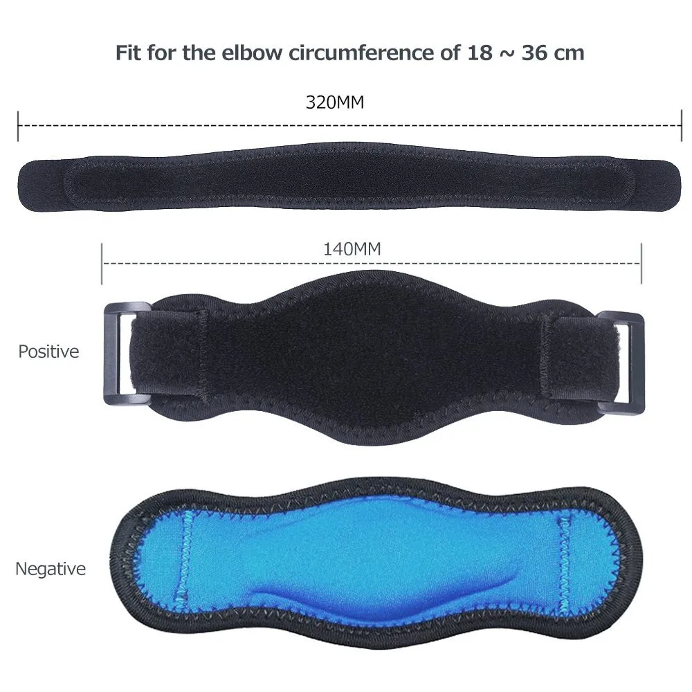 
Tennis Elbow Brace with Compression Pad for Both Men and Women 