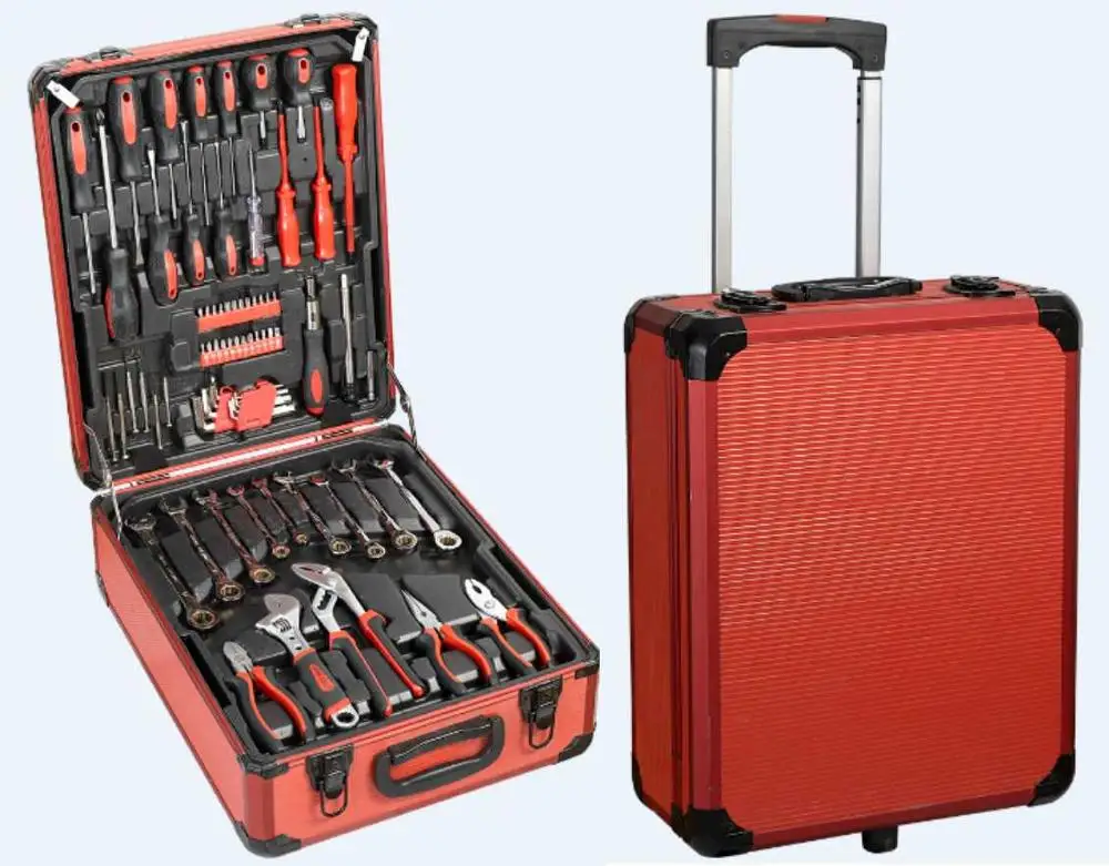 186 Pcs RATCHET Wrench Tool Set, TITANIUM GOLD/399pc Tool Box Set
