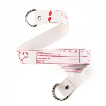 OEM or ODM Service Animal Weight Measuring Tape Bespoke Ribbon Cattle Weighband