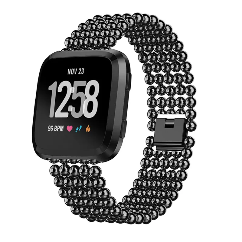 fitbit round smartwatch