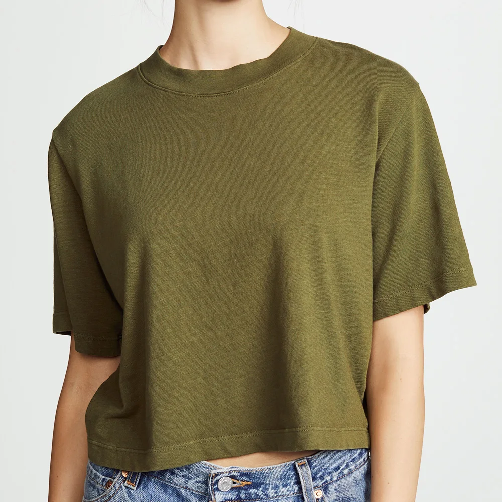 t shirt verde escuro