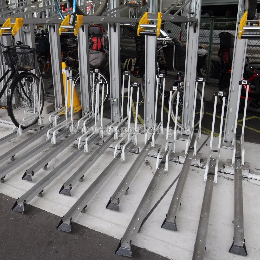 two tier cycle rack
