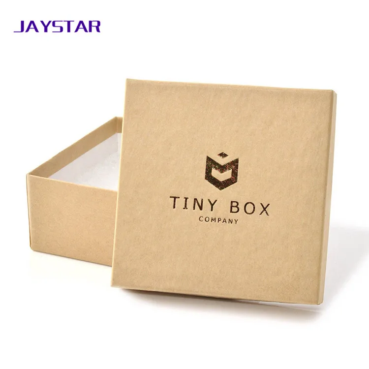 Rigid Gift Box Type Kraft Paper Box with Lid Template